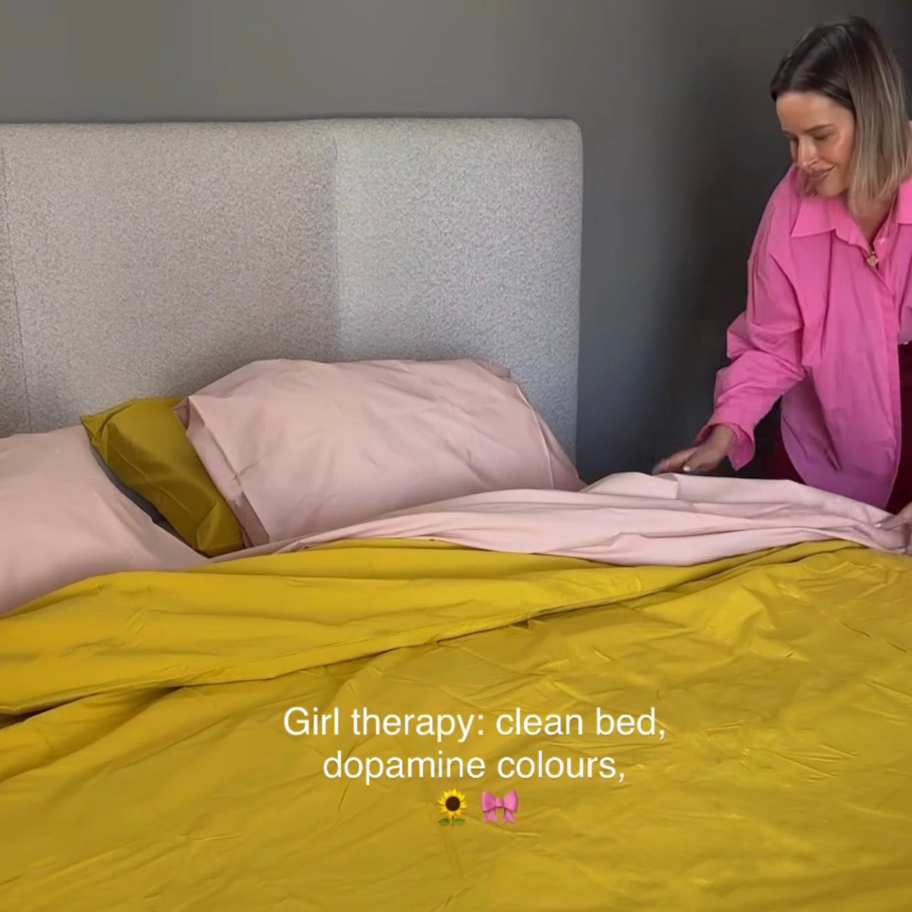 Amber & Transcendent pink