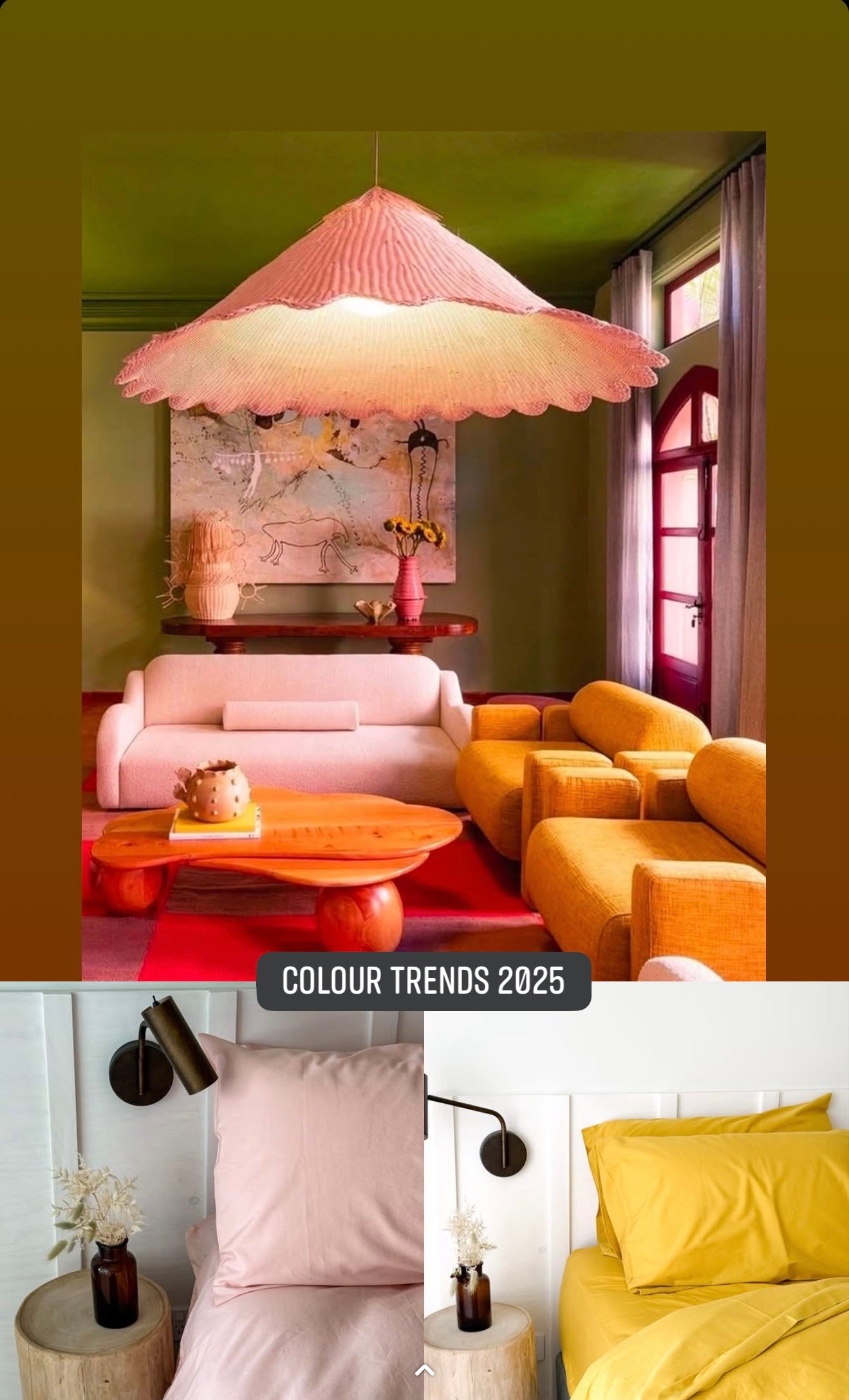 Amber & Transcendent pink