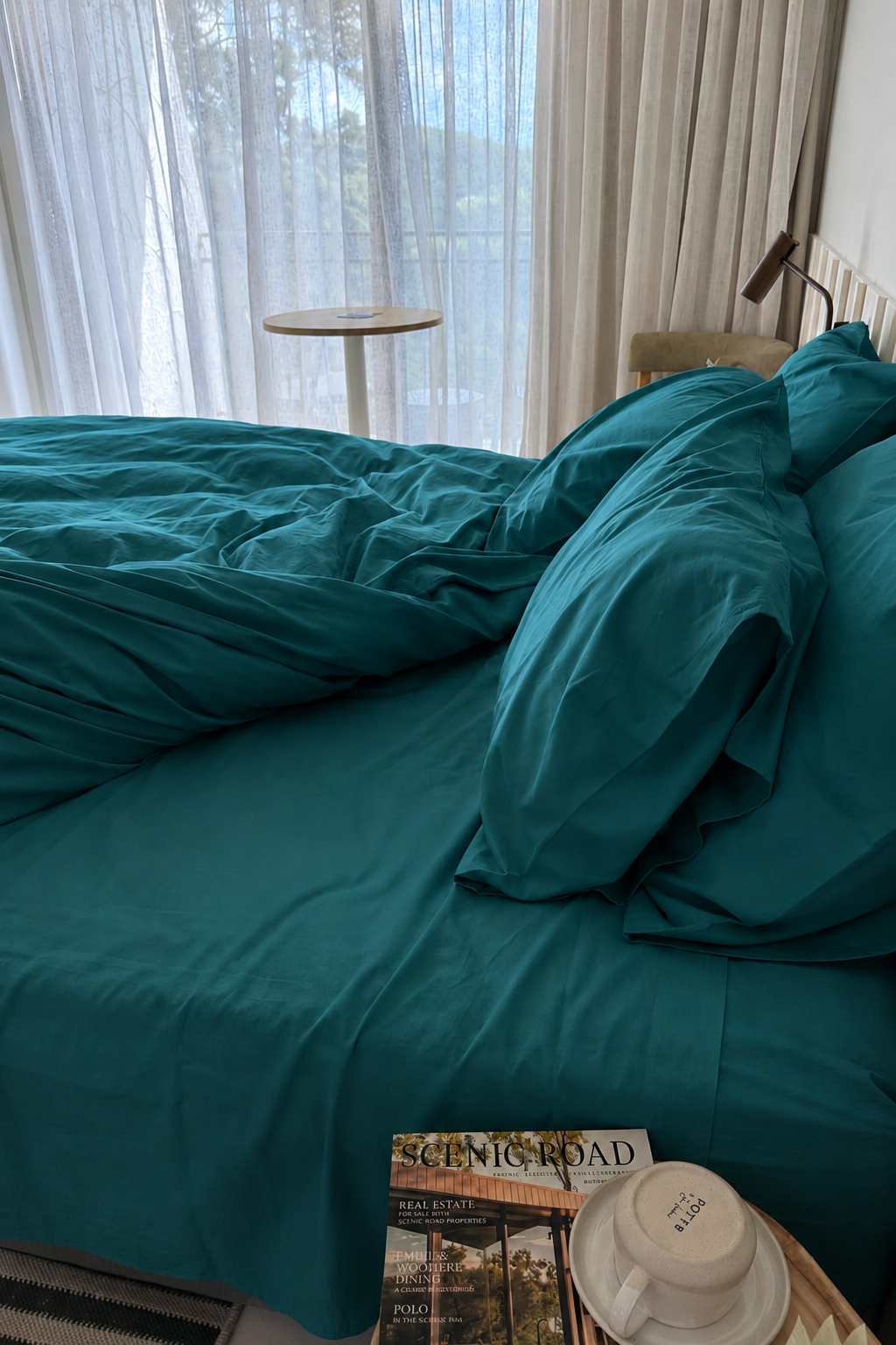 Transformative Teal Flat Sheet