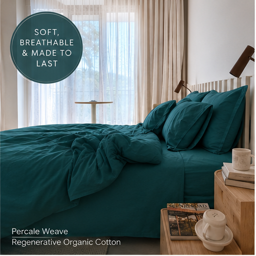 Transformative Teal Flat Sheet