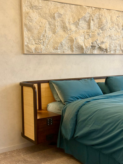Transformative Teal Fitted sheet
