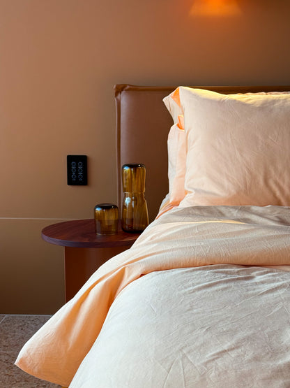 Peach Fuzz Flat Sheet