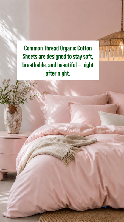 Transcendent pink bed set
